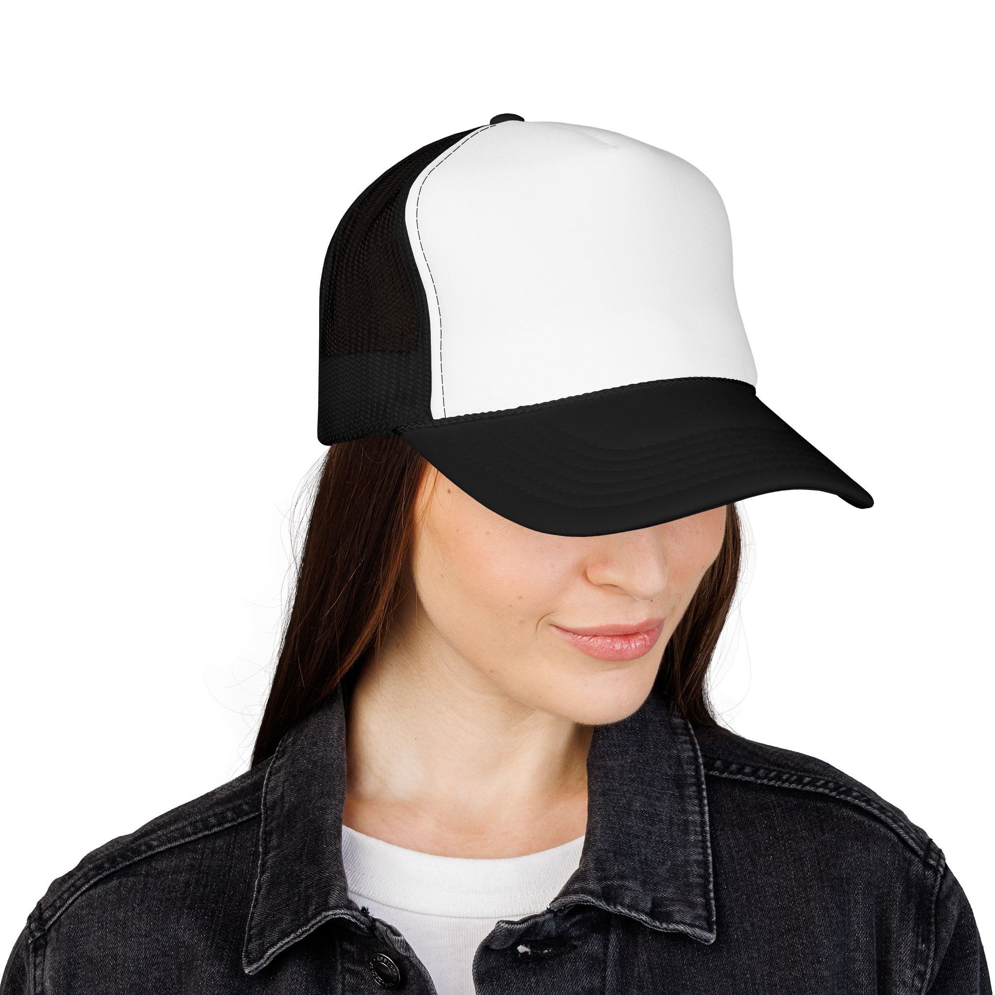 Custom Logo Foam Trucker Hat – Stylish Snapback with High-Profile Comfort