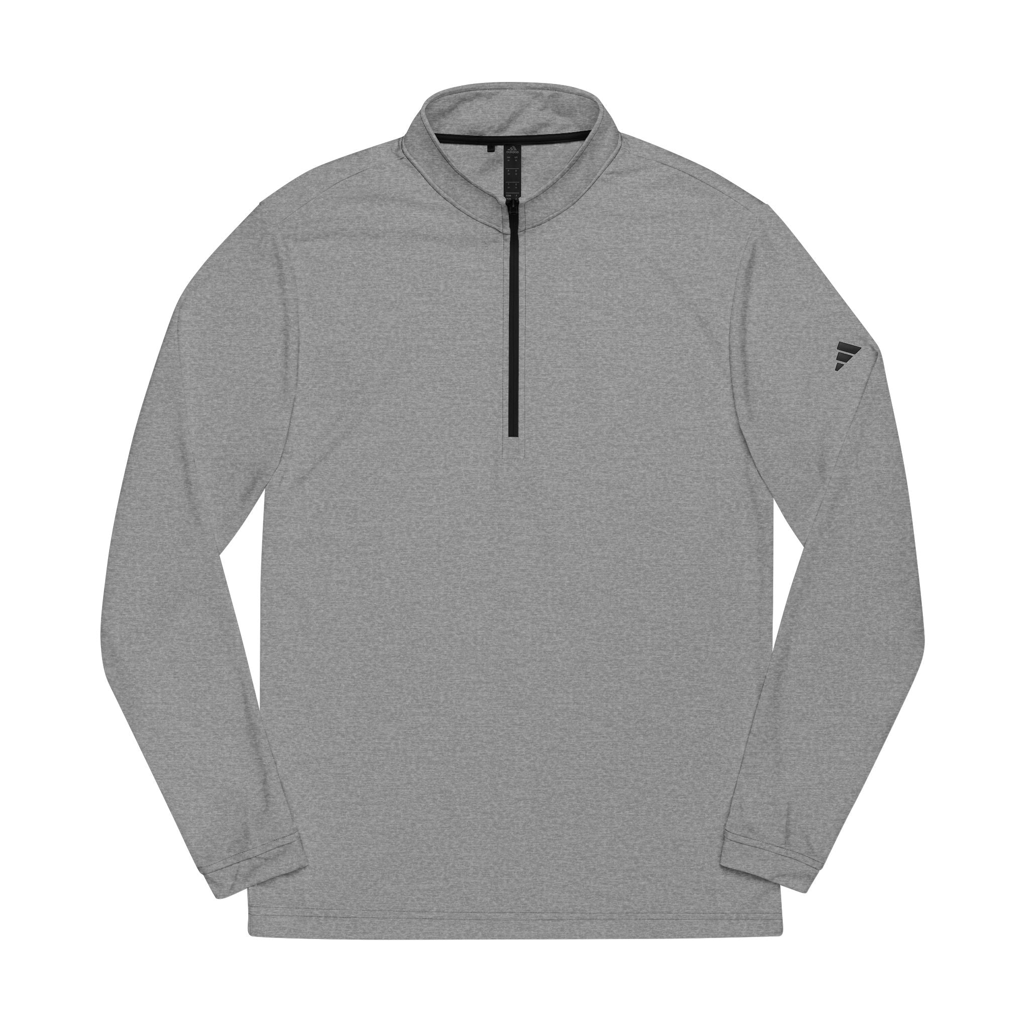 Custom Unisex adidas Quarter-Zip Pullover with Personalized Logo – Sustainable Comfort & UPF 50+ Protection