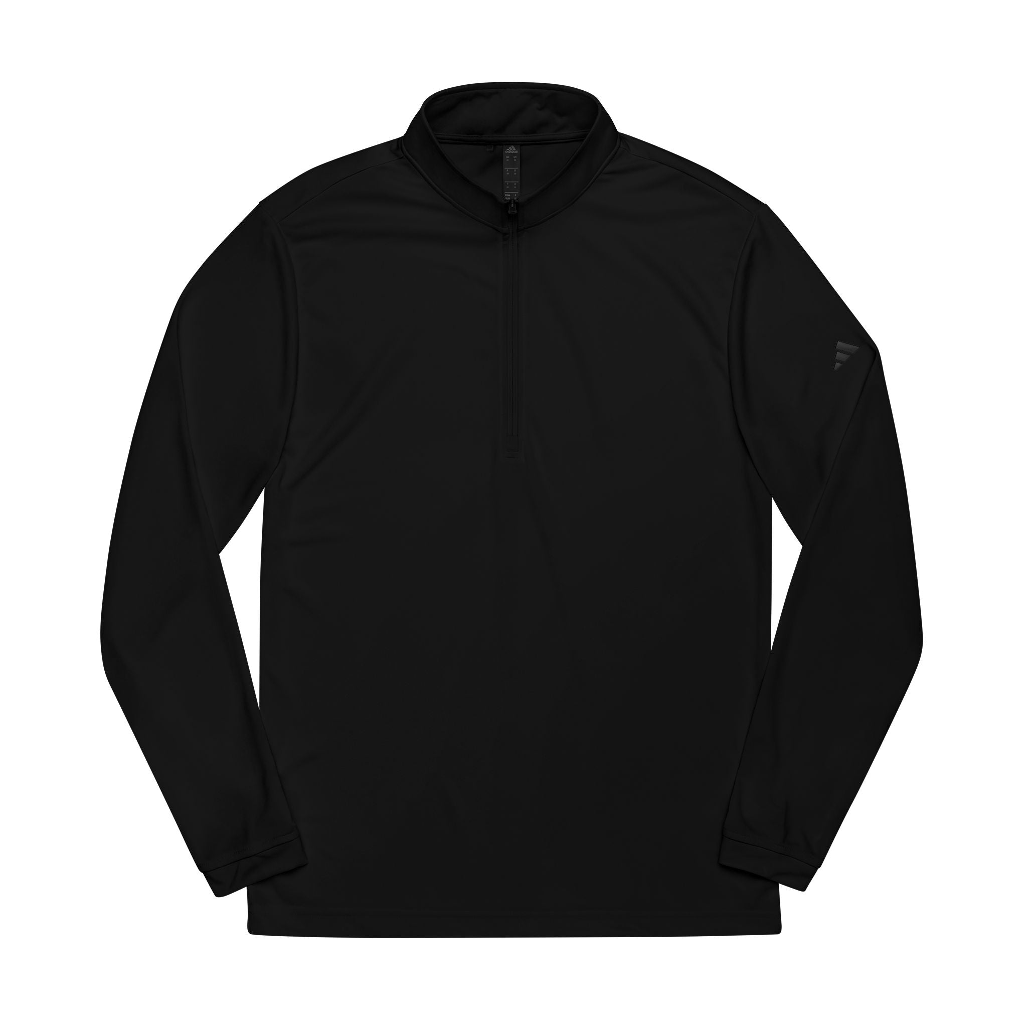 Custom Unisex adidas Quarter-Zip Pullover with Personalized Logo – Sustainable Comfort & UPF 50+ Protection
