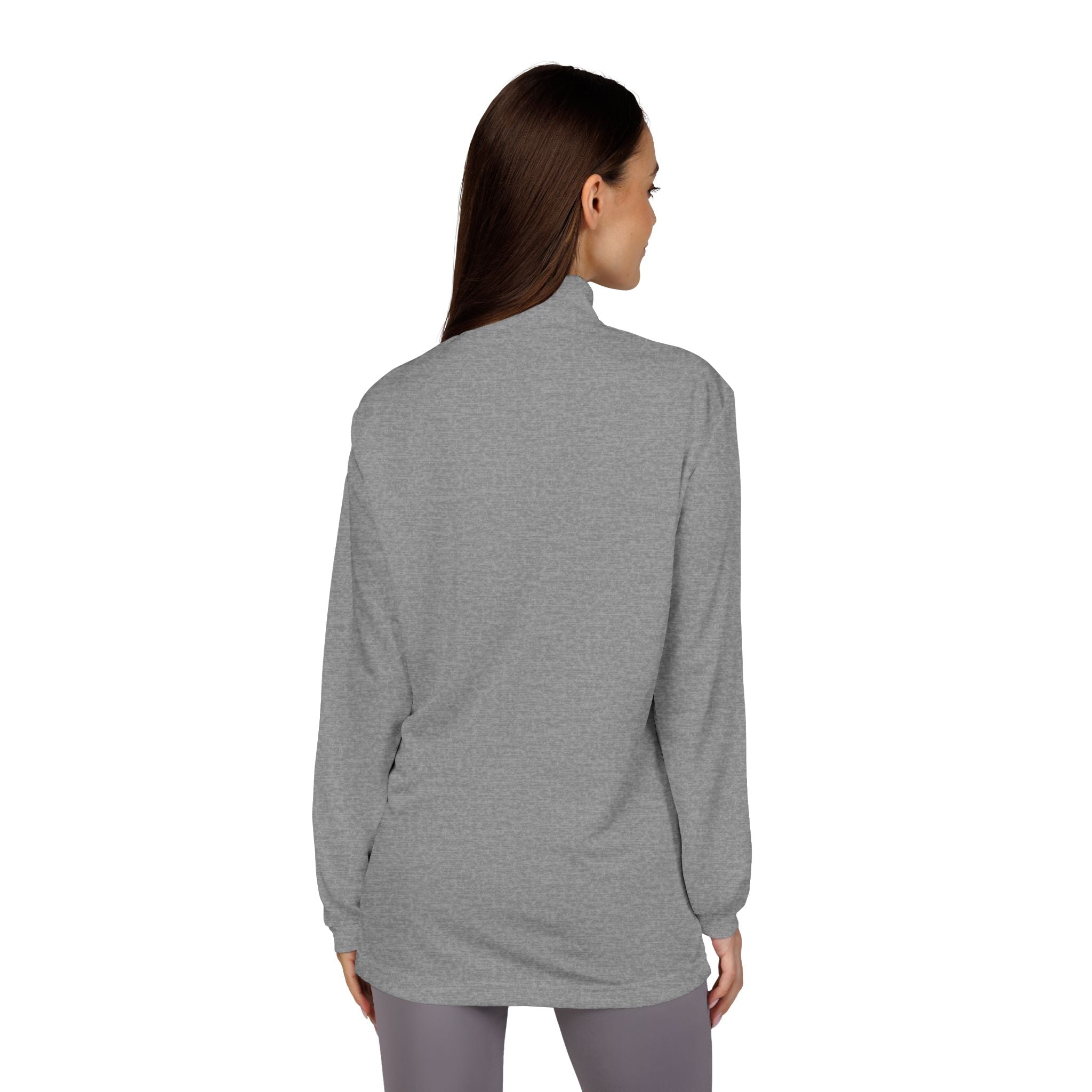Custom Unisex adidas Quarter-Zip Pullover with Personalized Logo – Sustainable Comfort & UPF 50+ Protection