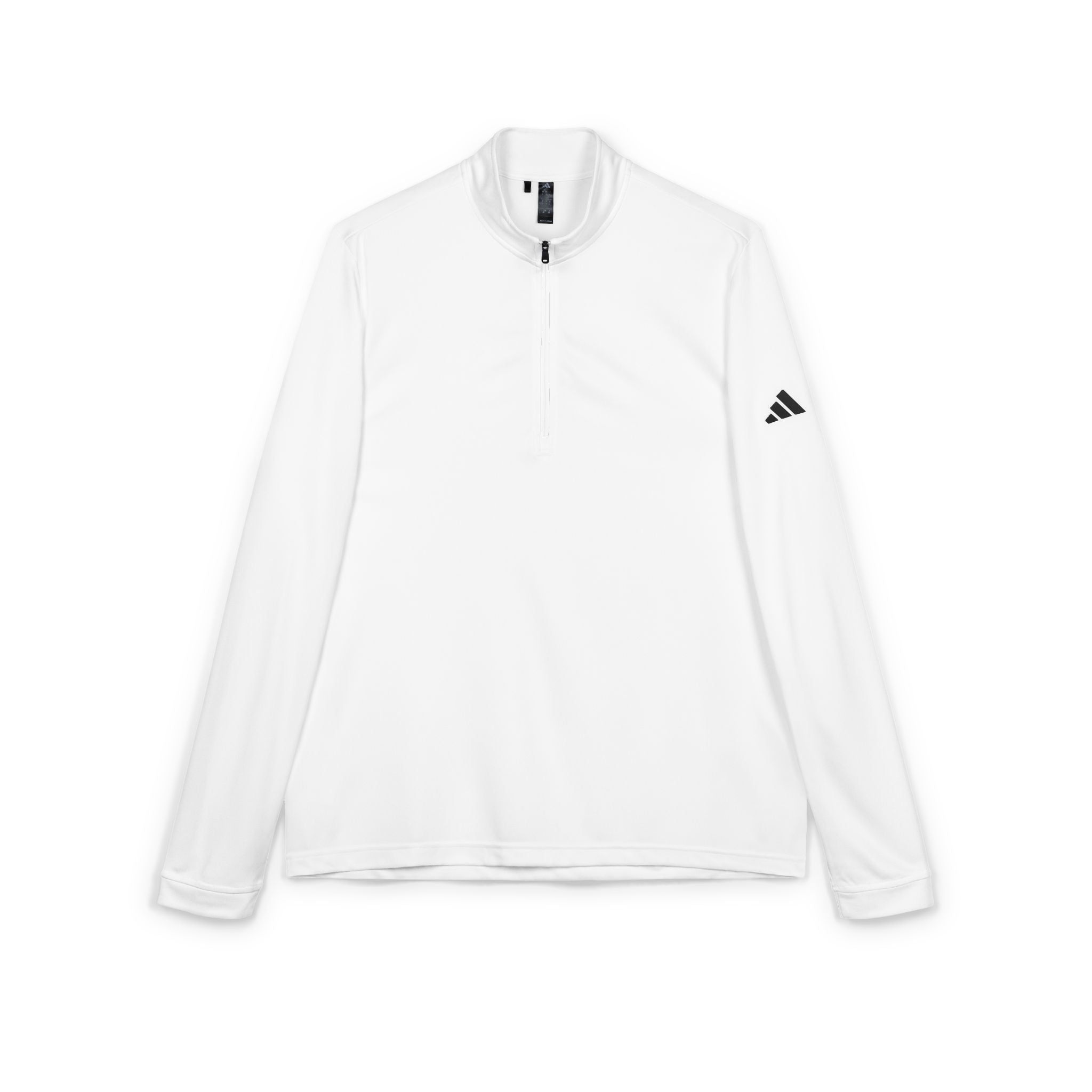 Custom Unisex adidas Quarter-Zip Pullover with Personalized Logo – Sustainable Comfort & UPF 50+ Protection
