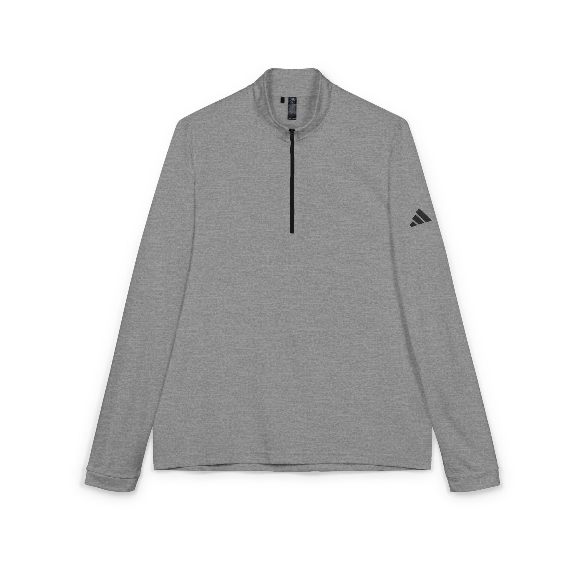 Custom Unisex adidas Quarter-Zip Pullover with Personalized Logo – Sustainable Comfort & UPF 50+ Protection