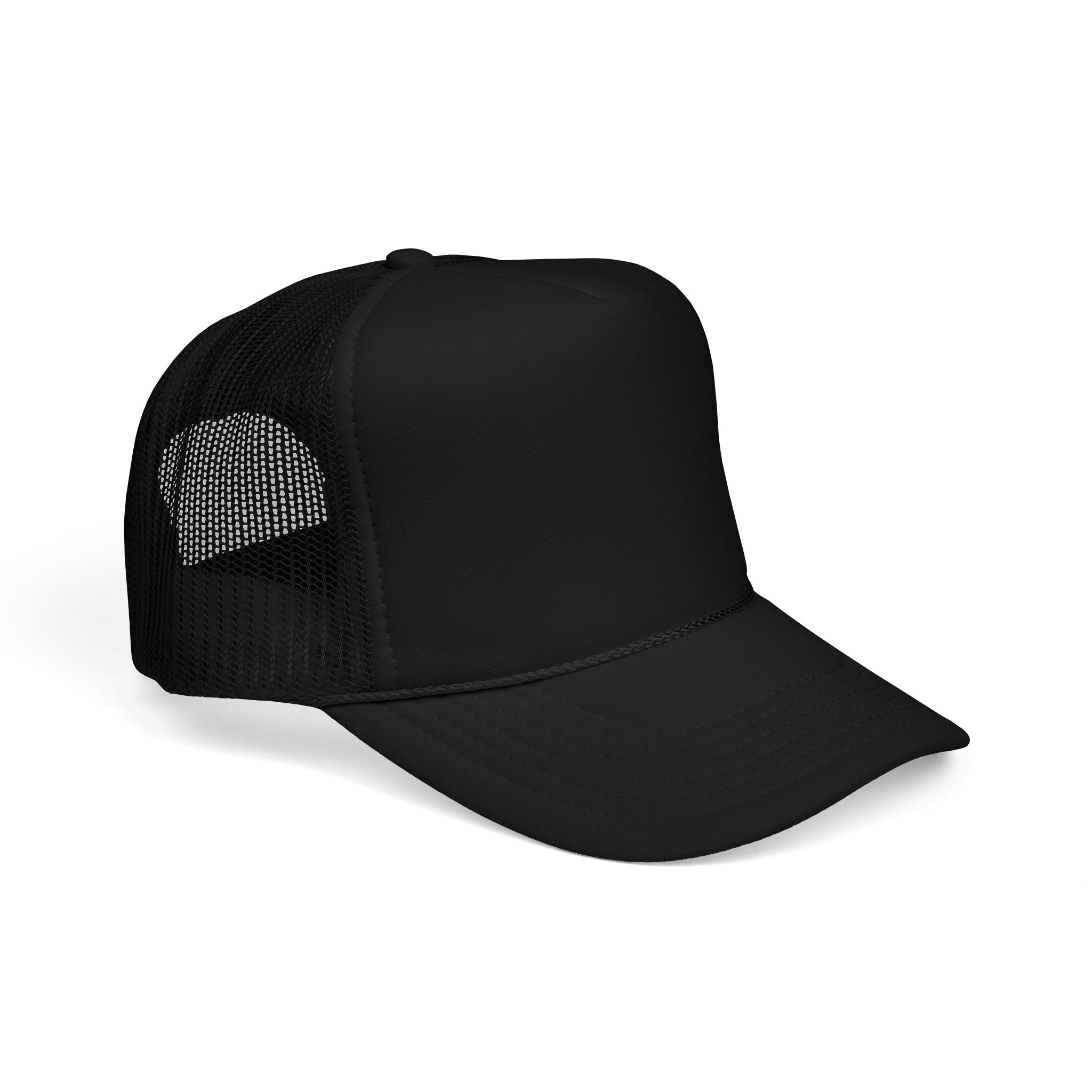 Custom Logo Foam Trucker Hat – Stylish Snapback with High-Profile Comfort
