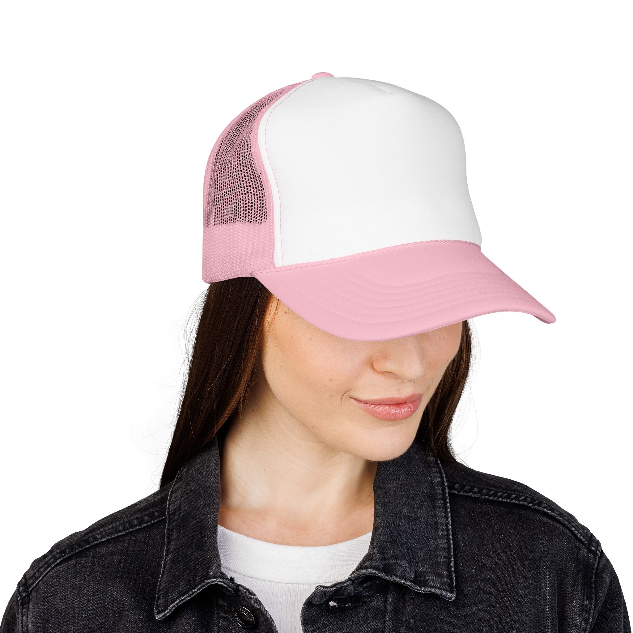 Custom Logo Foam Trucker Hat – Stylish Snapback with High-Profile Comfort