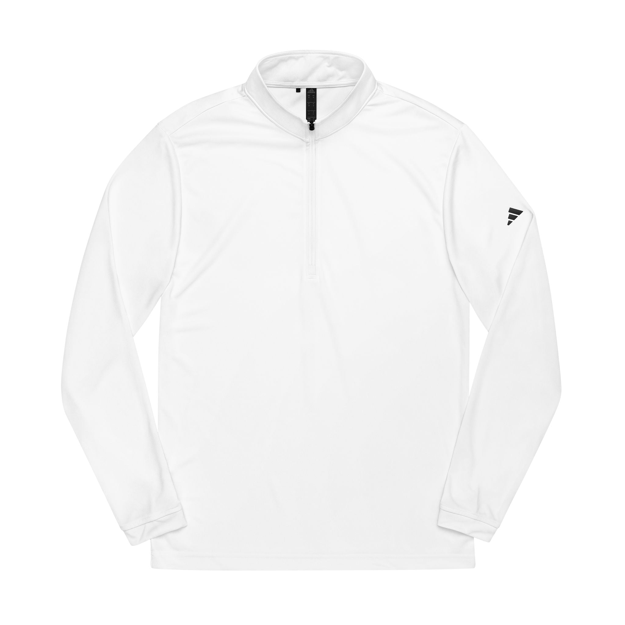 Custom Unisex adidas Quarter-Zip Pullover with Personalized Logo – Sustainable Comfort & UPF 50+ Protection