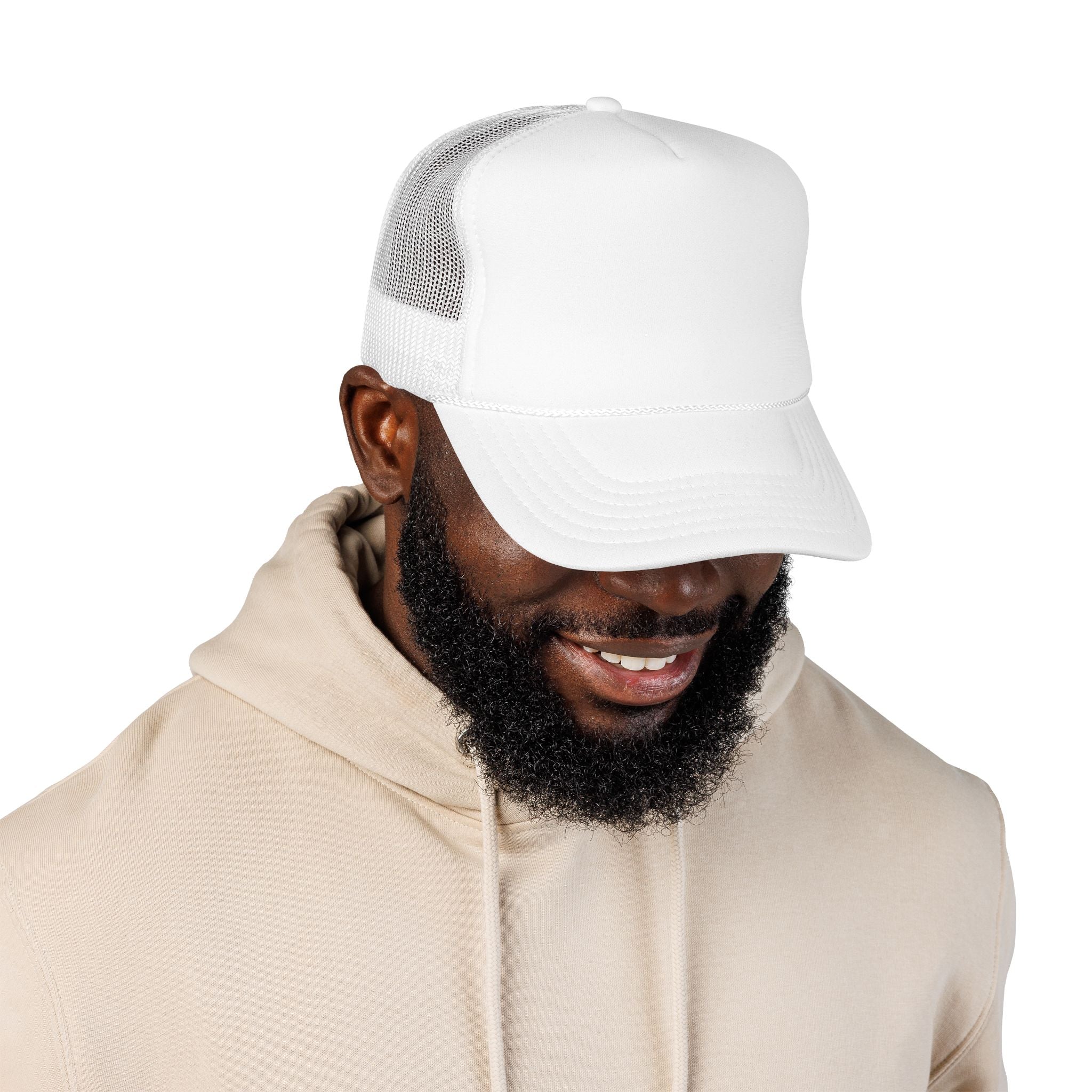 Custom Logo Foam Trucker Hat – Stylish Snapback with High-Profile Comfort